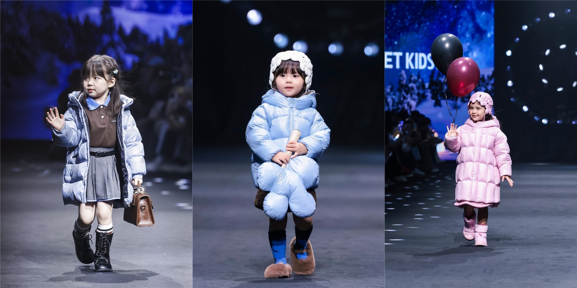 亲子达人齐聚上海时装周，演绎高梵KIDS冬日新装